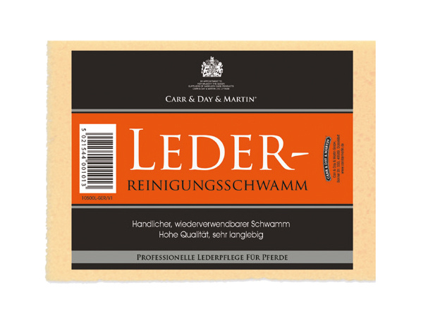 Leder-Reinigungsschwamm Carr&Day&Martin