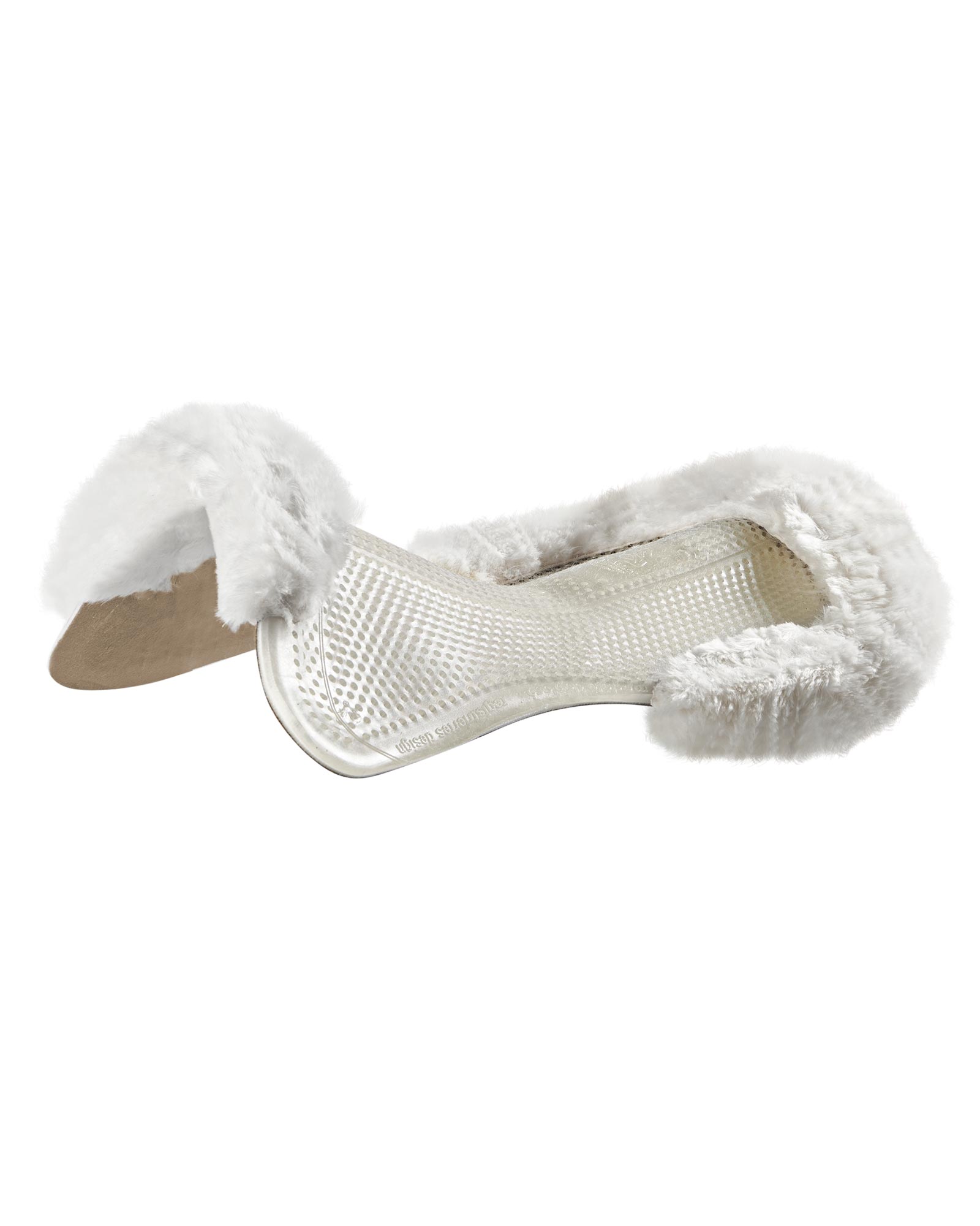 Acavallo Therapeutic Gel Pad Cut Out/Dry Lex Sheepskin, weiß