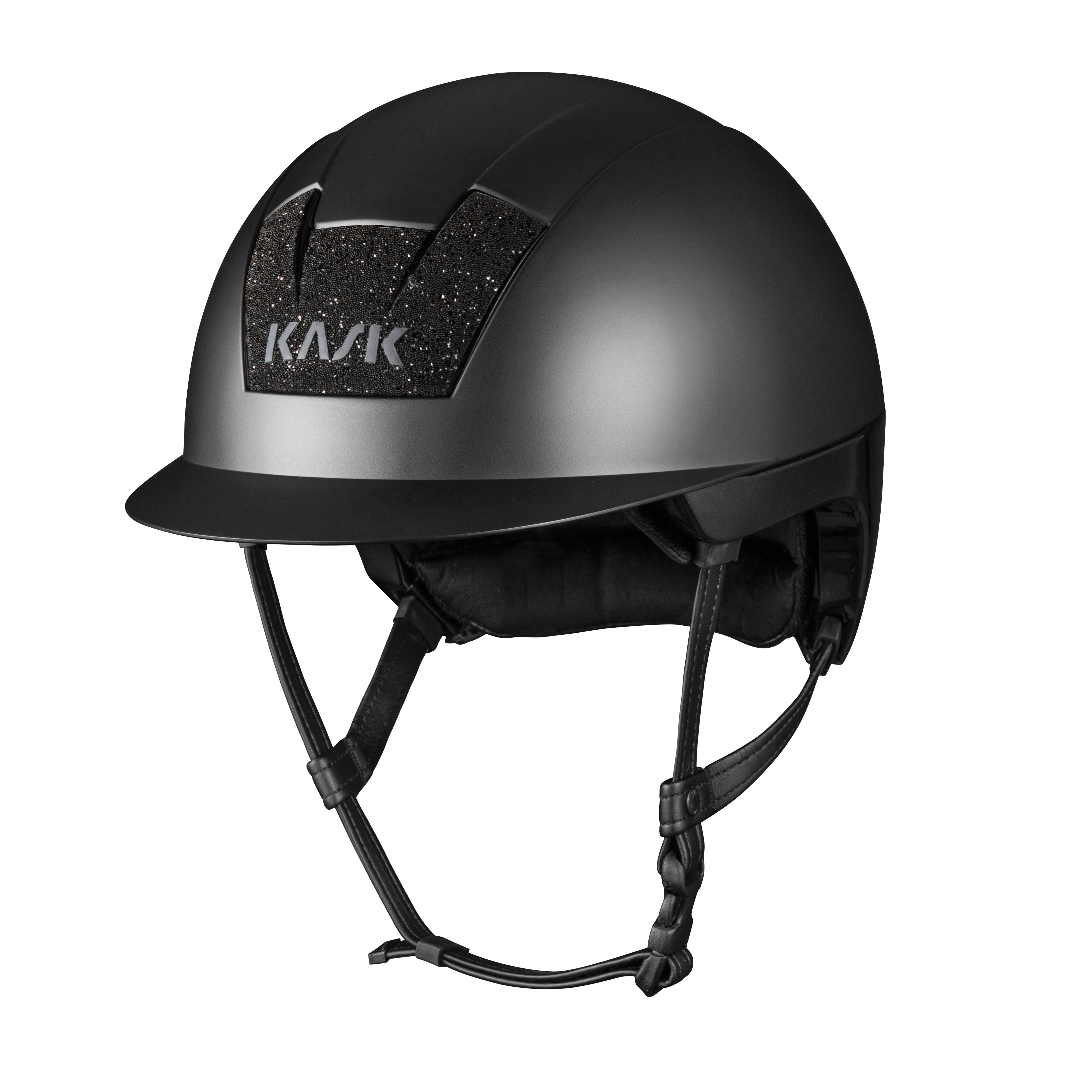 Kask Helm Kooki black matt Swarovski Carpet