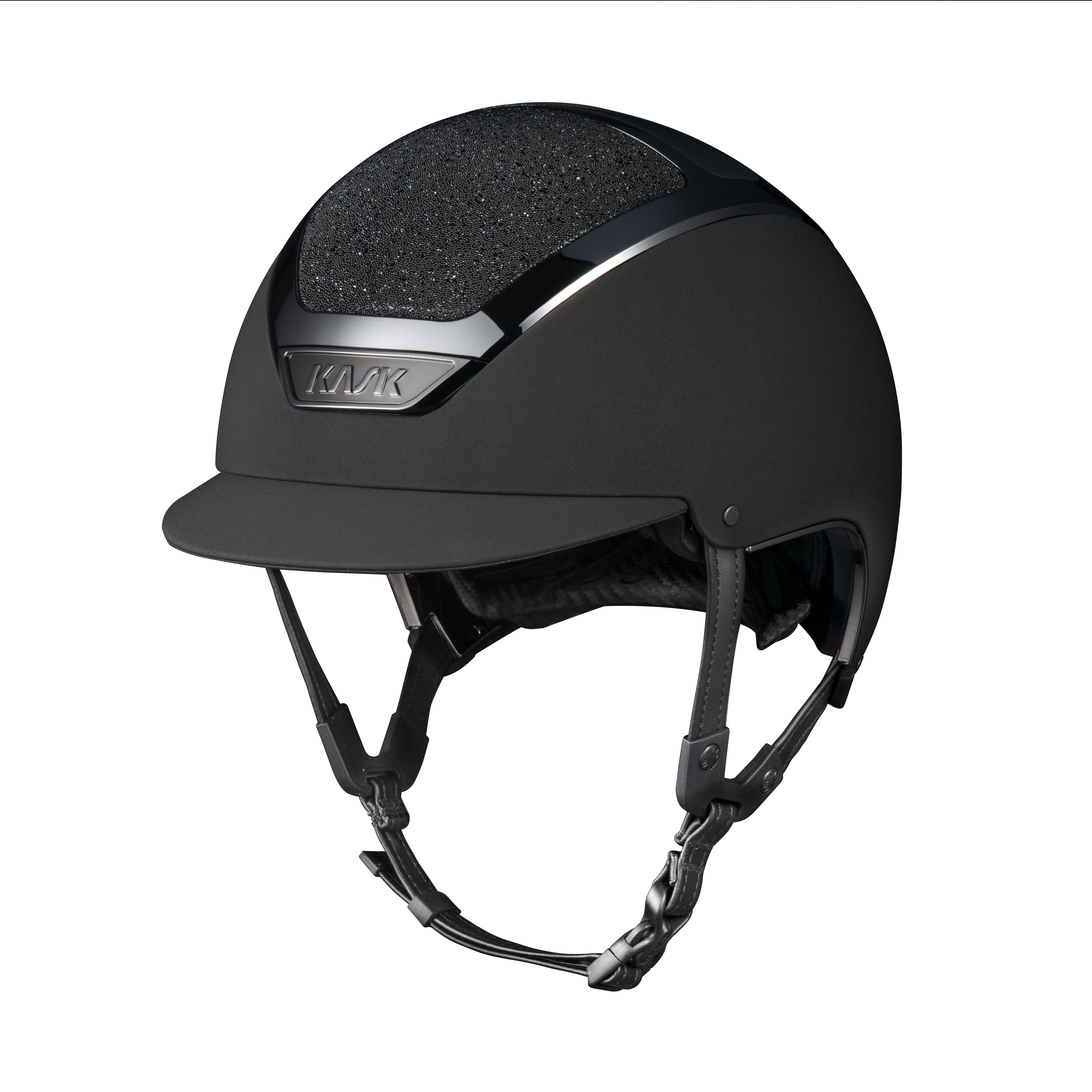 Kask Helm Dogma Chrome black Swarovski Carpet