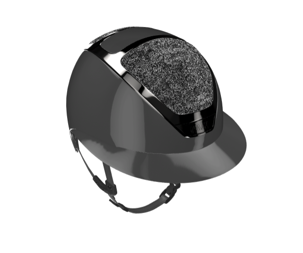 Kask Helm Star Lady Pure Shine Swarovski Midnight, anthrazit