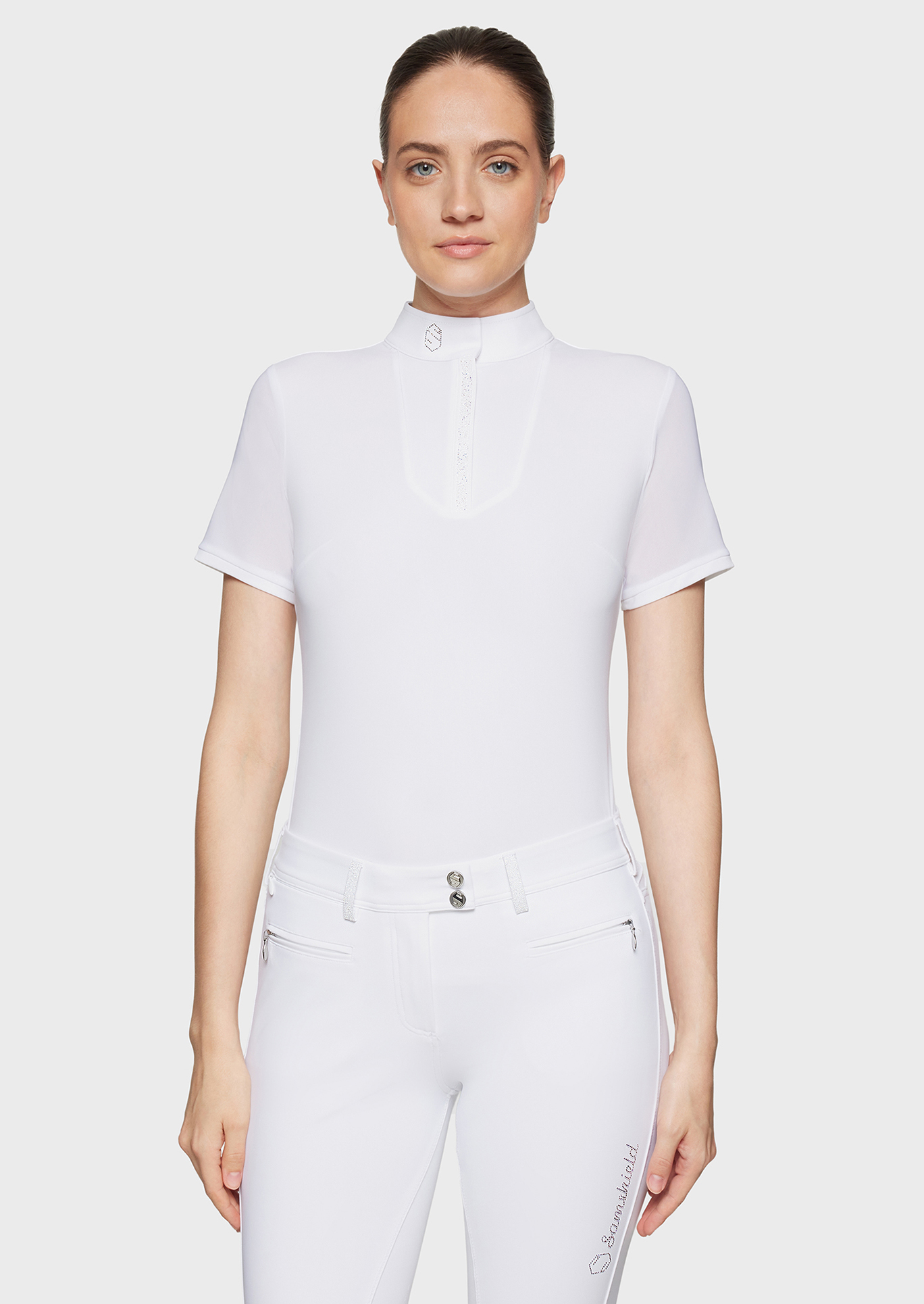 Samshield Turniershirt Apolline Premium, weiß