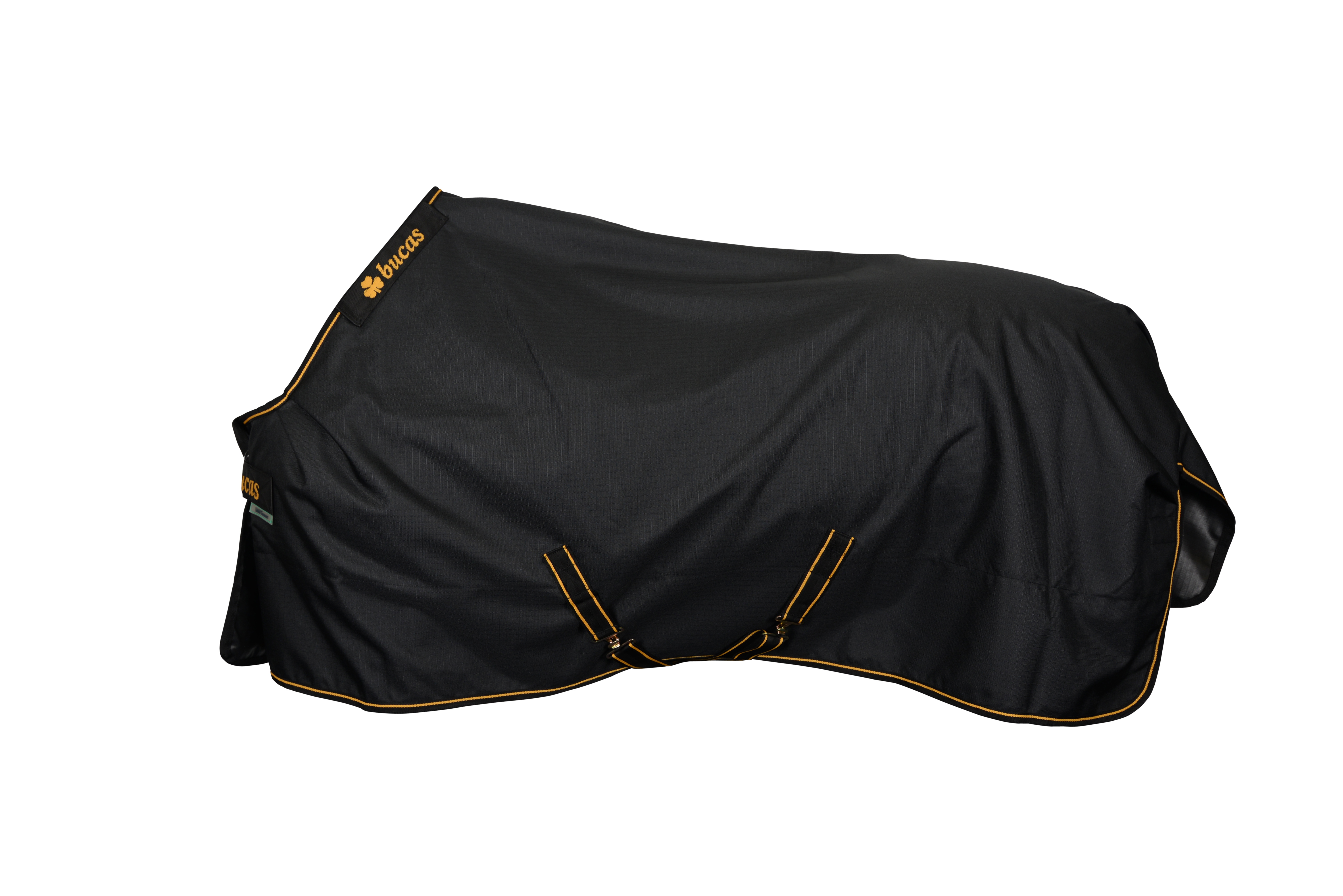Bucas Pony Weidedecke Irish Turnout Light 50 g, black-gold