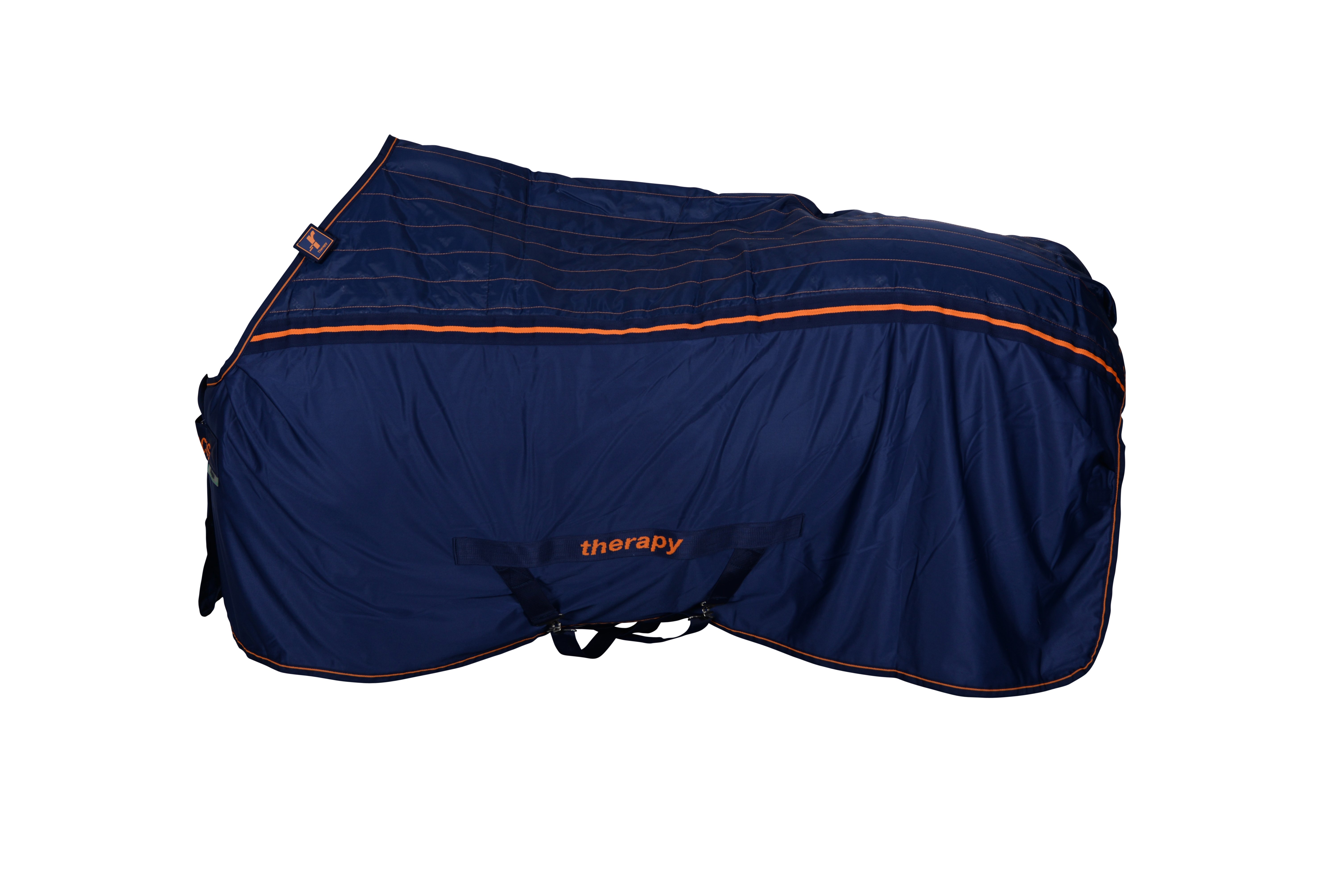 Bucas Therapy Cooler Decke, navy-orange