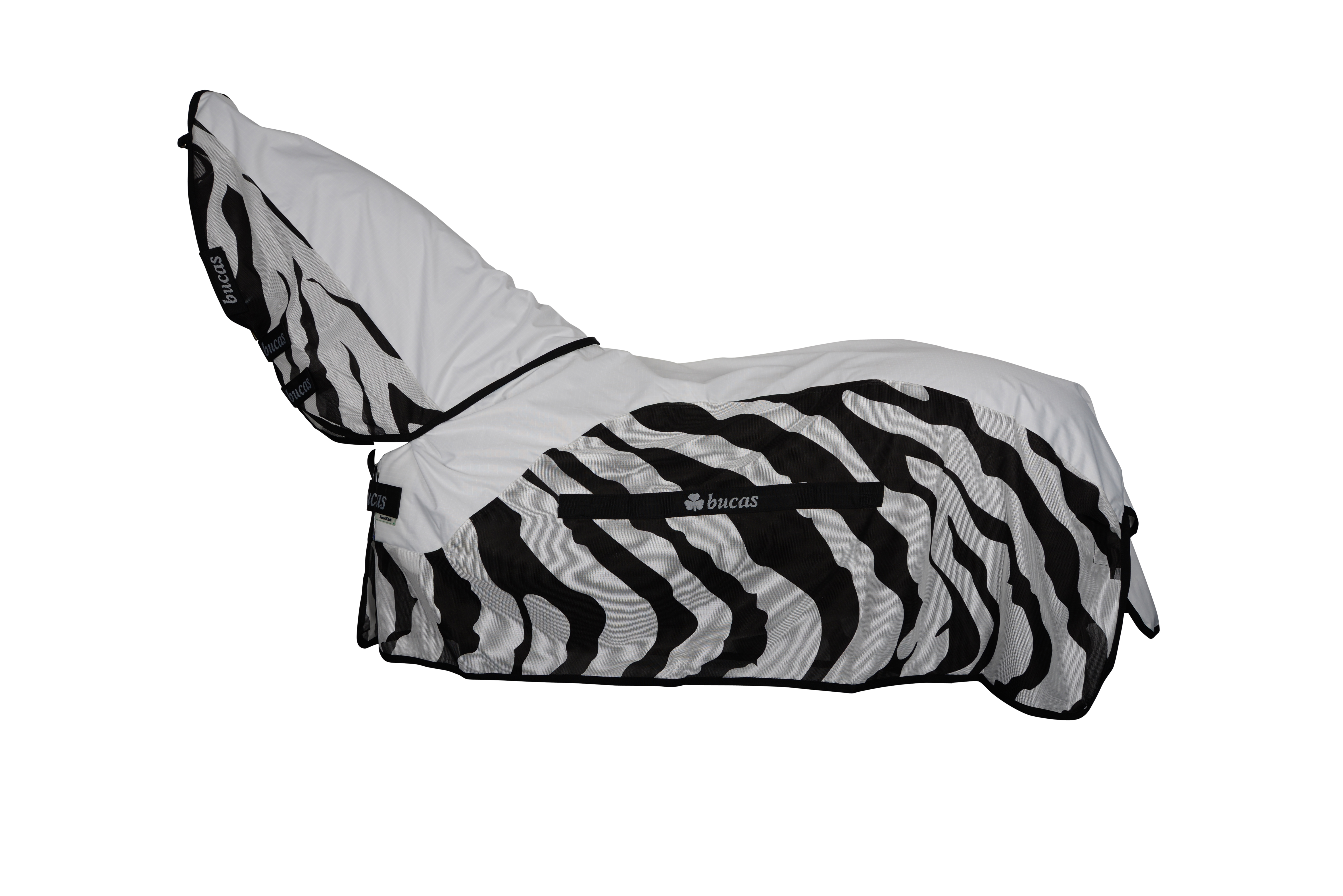 Bucas Rege-Fliegendecke Buzz off Rain Zebra Full Neck