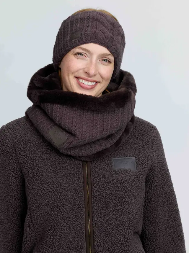 LeMieux Schal Loop Heritage, cocoa