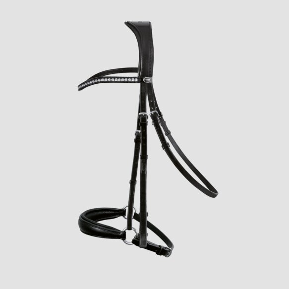 Passier Trense Atlas hann RH, schwarz-silber