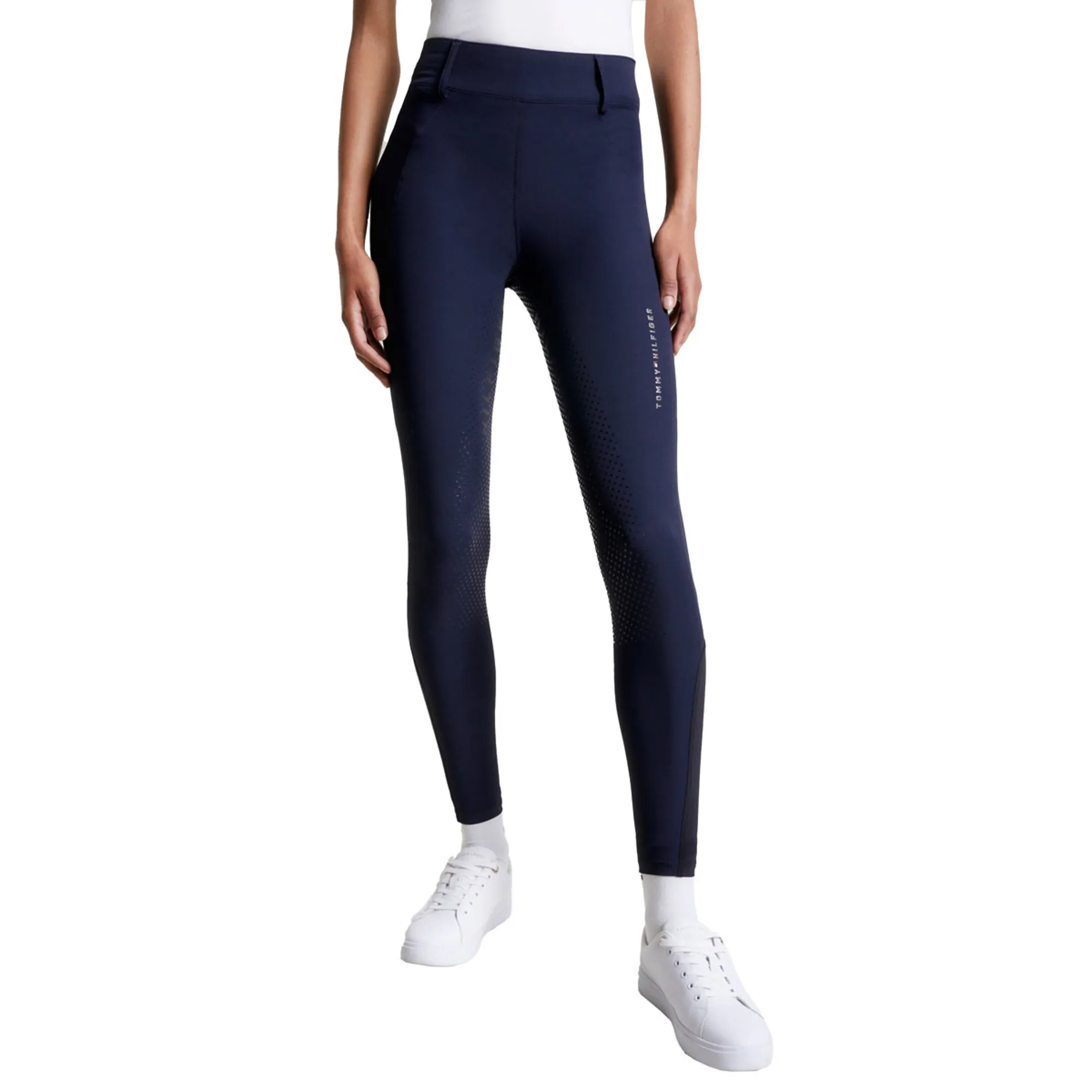 Tommy Hilfiger Reithose Hudson Hybrid Fullgrip, desert sky