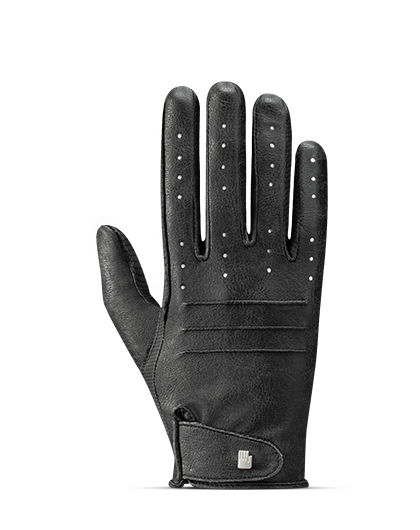 Roeckl Handschuh Malaga schwarz stonewashed