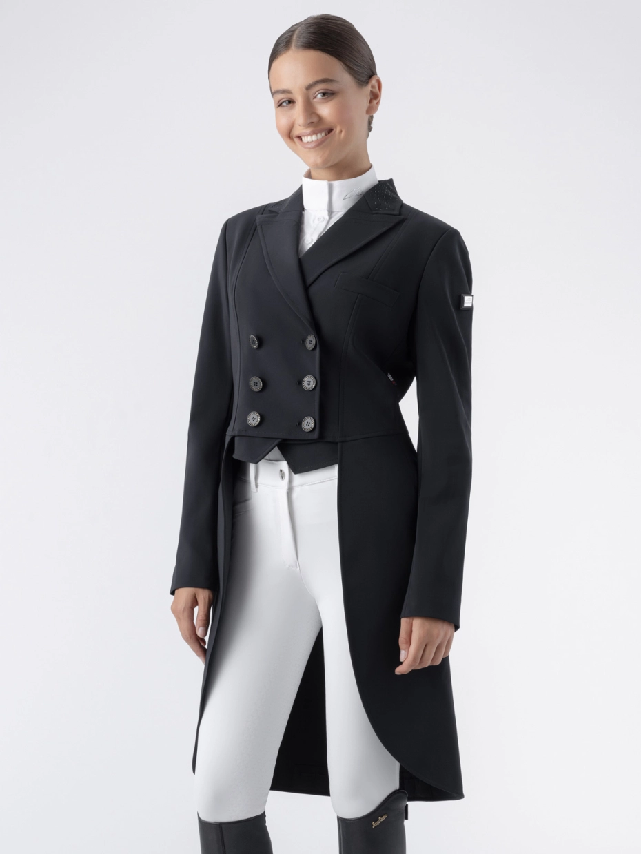 Equiline Frack Aurora Strass, schwarz