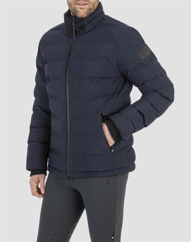 Equiline Daunenjacke Mens Bomber Camboc, blau