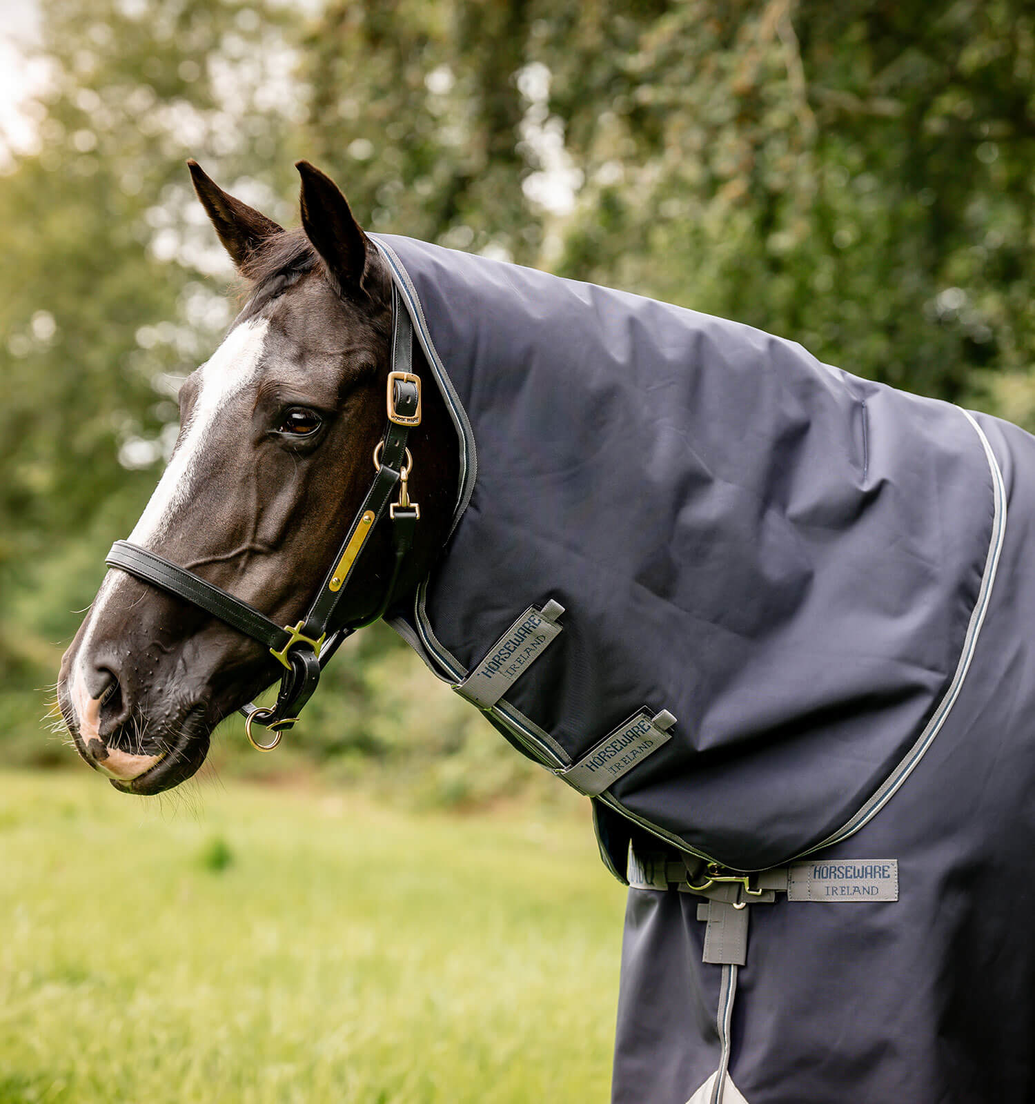 Horseware Halsteil Rambo Optimo 150 g, navy