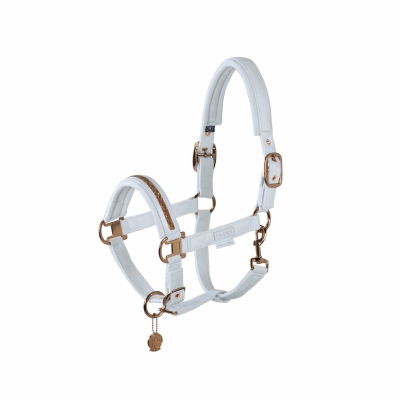 Eskadron Halfter Double Pin Velvet Jewel Platinum2