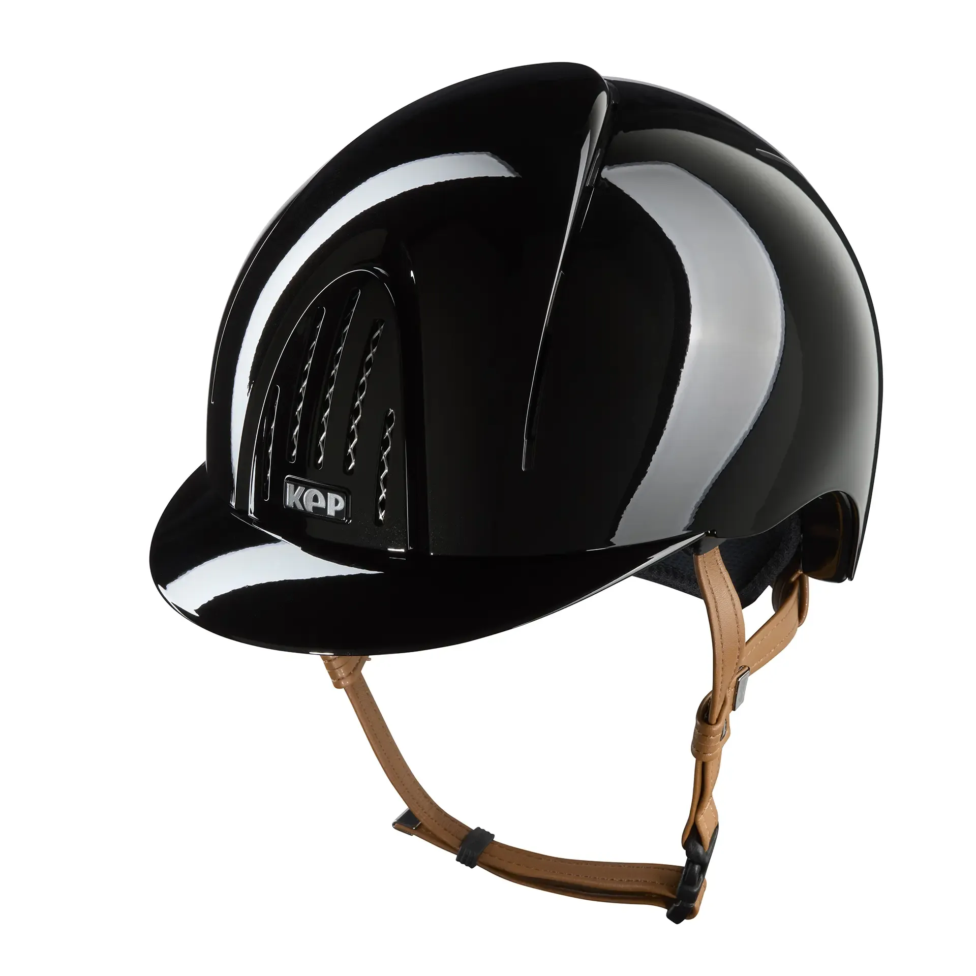 KEP Smart Nova Metal Polish Black Beige Chinstrap