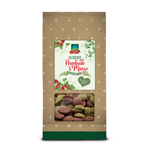 Lexa Duo Pferdekräcker Hagebutte-Minze 1 kg