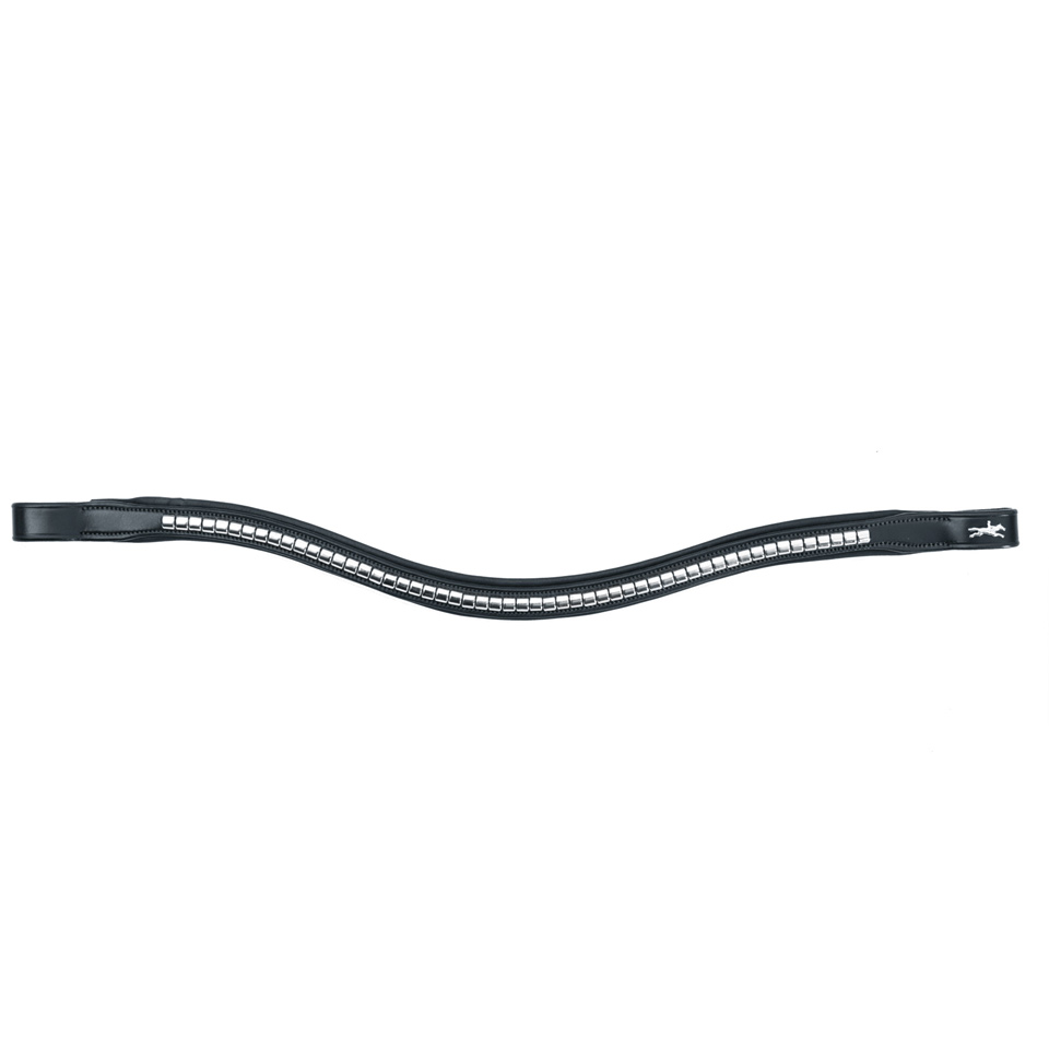 Schockemöhle Stirnband Clincher black-silver