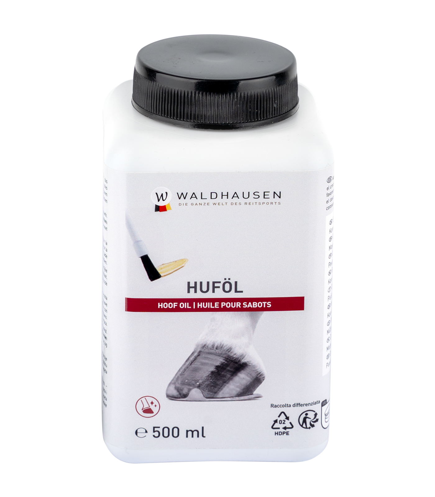 Waldhausen Huföl mit Lorbeeröl + Pinsel 500 ml