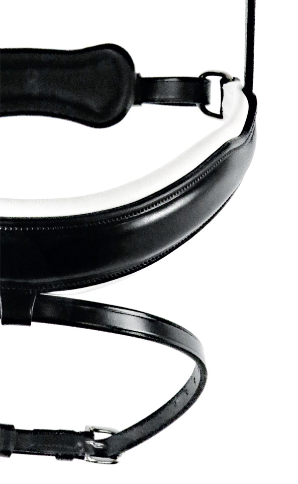 Schockemöhle Stanton Select Reithalfter black-white