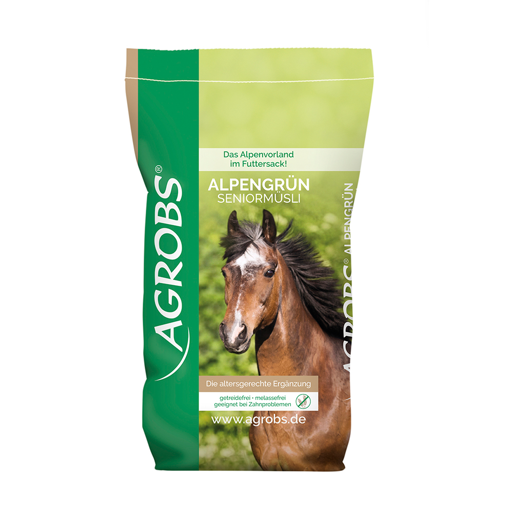 Agrobs Alpengrün Seniormüsli 15 kg