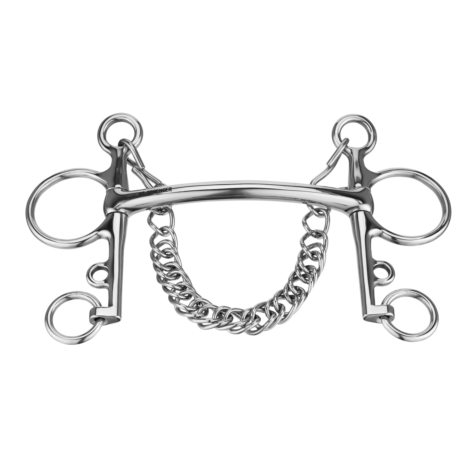 Sprenger Pelham gebogene Stange 7cm Unterzug 12mm Edelstahl