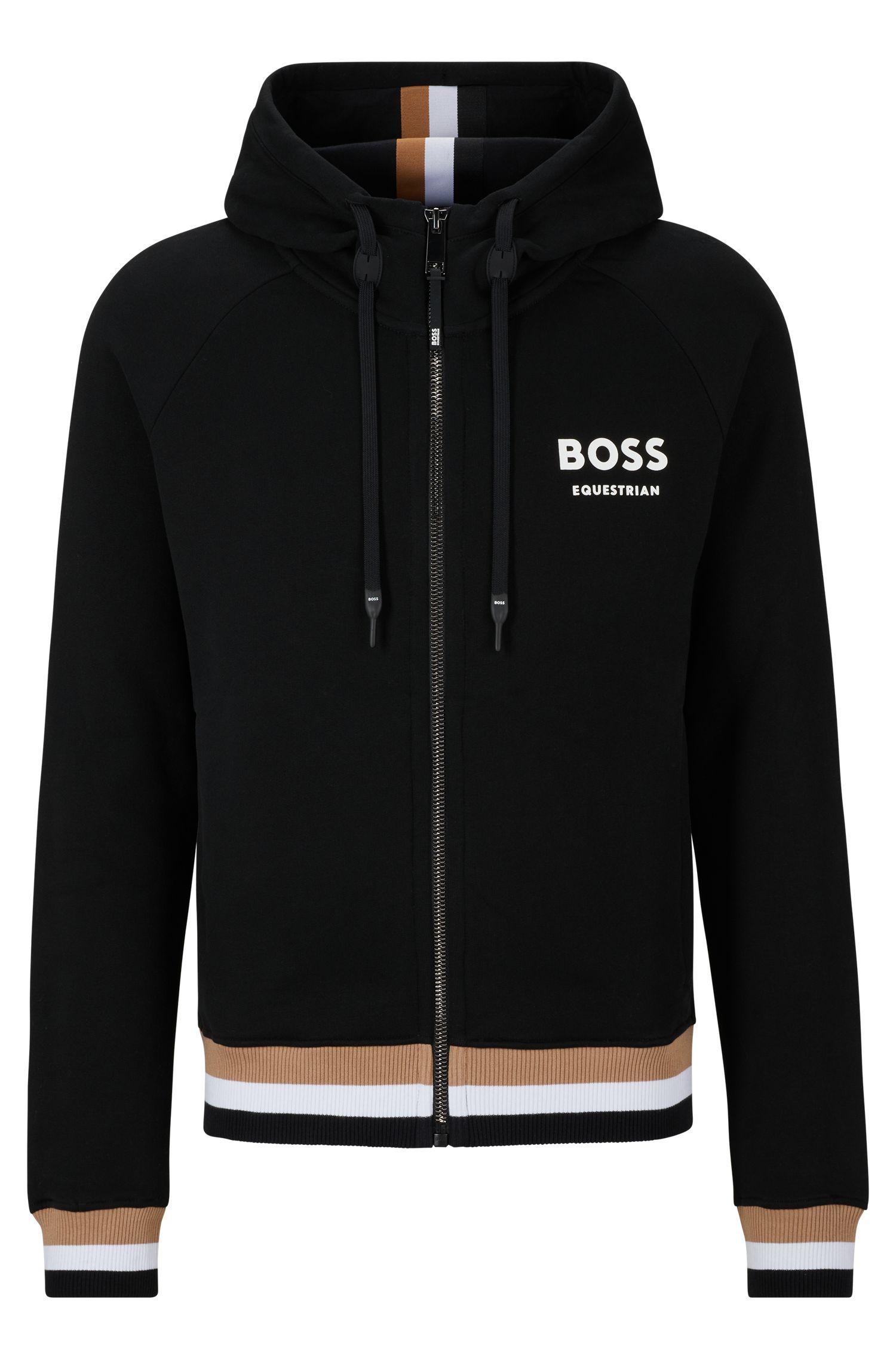 Boss Equestrian Sweatjacke River Signature Stripe