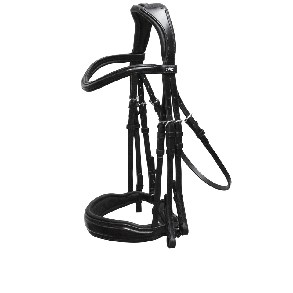 Schockemöhle Kandare Milan black-silver