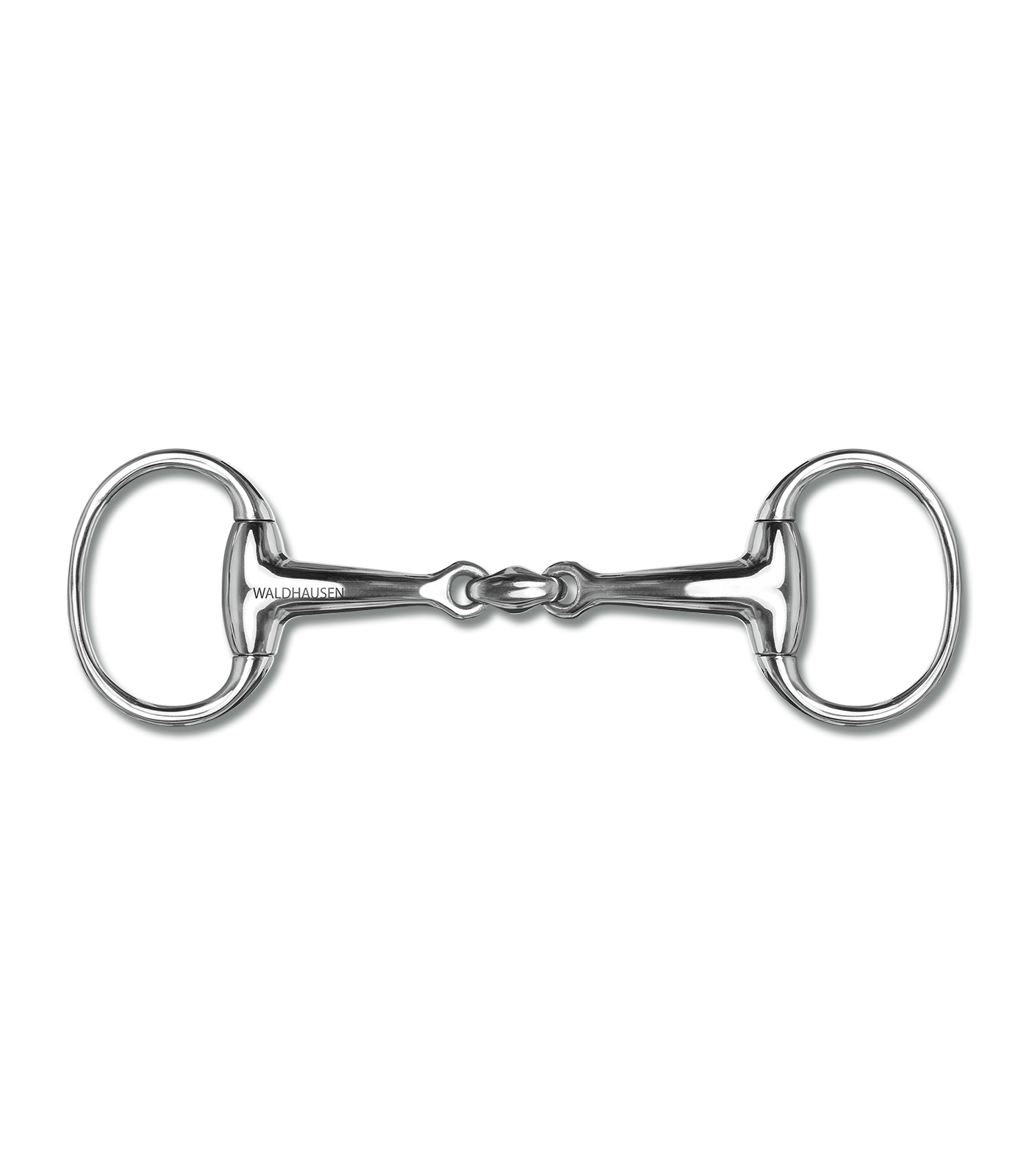 Waldhausen Olivenkopfgebiss dplt gebr 18mm Edelstahl massiv