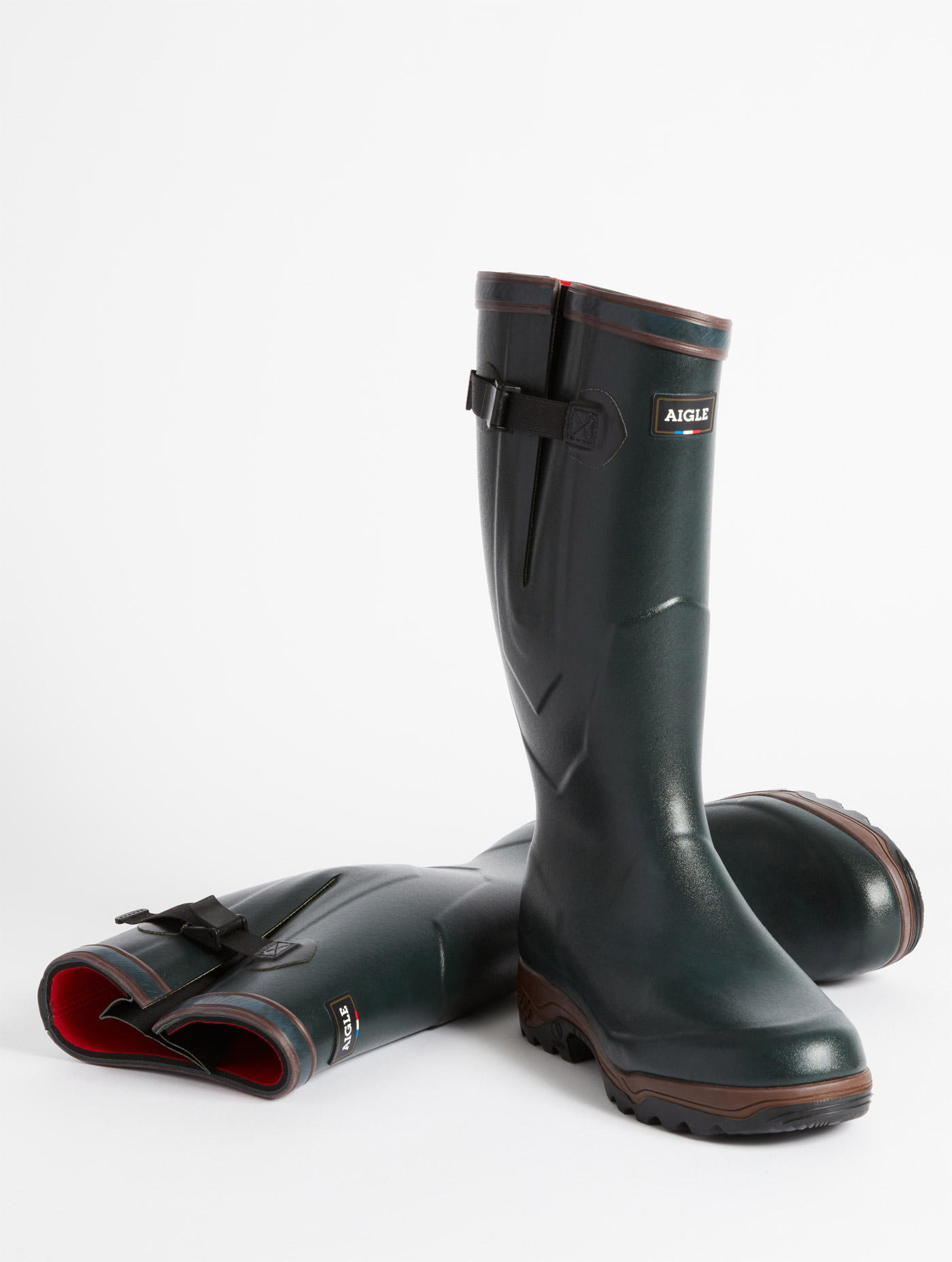 Aigle Parcours 2 Iso Gummistiefel bronze