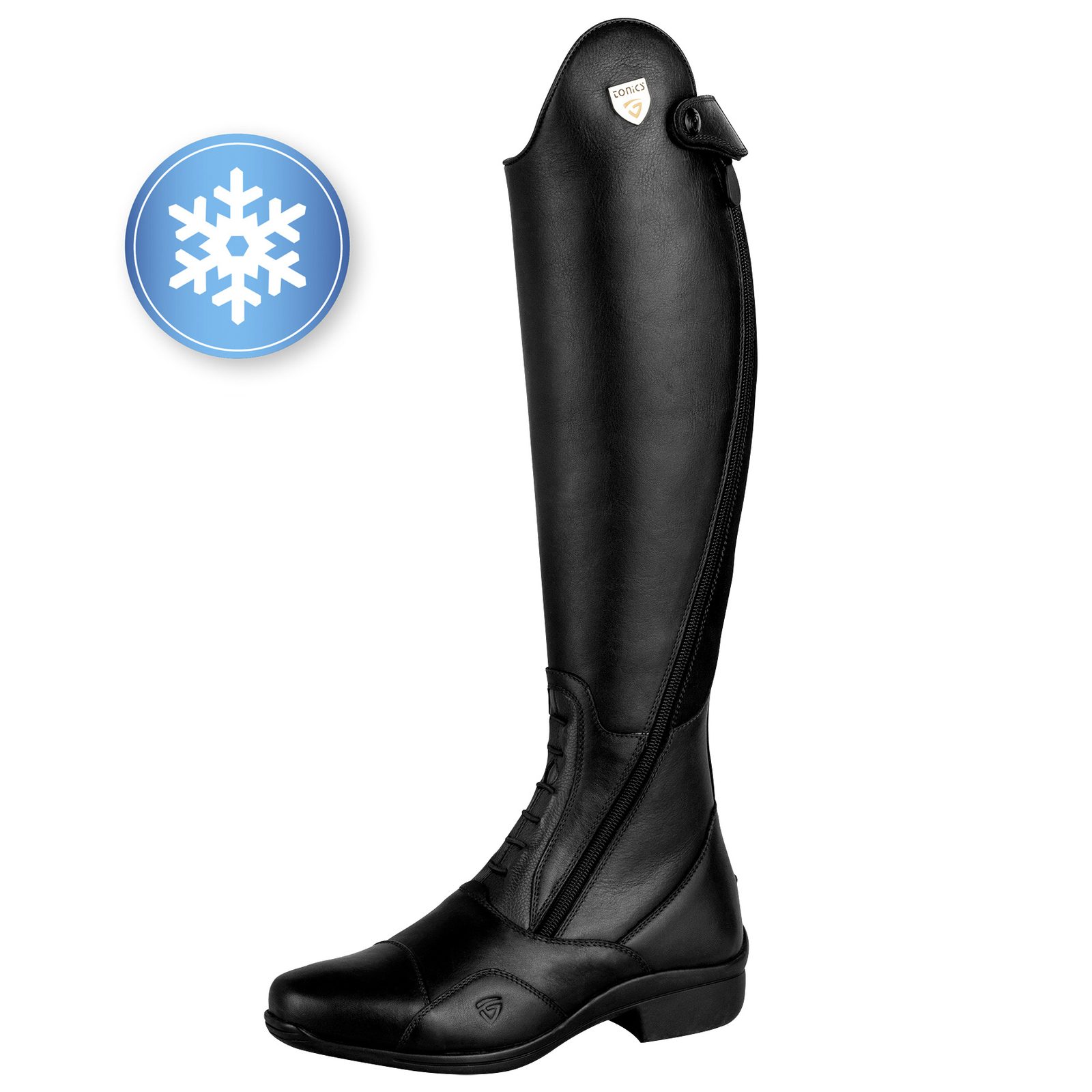 Tonics Winter Reitstiefel Jupiter Frost black