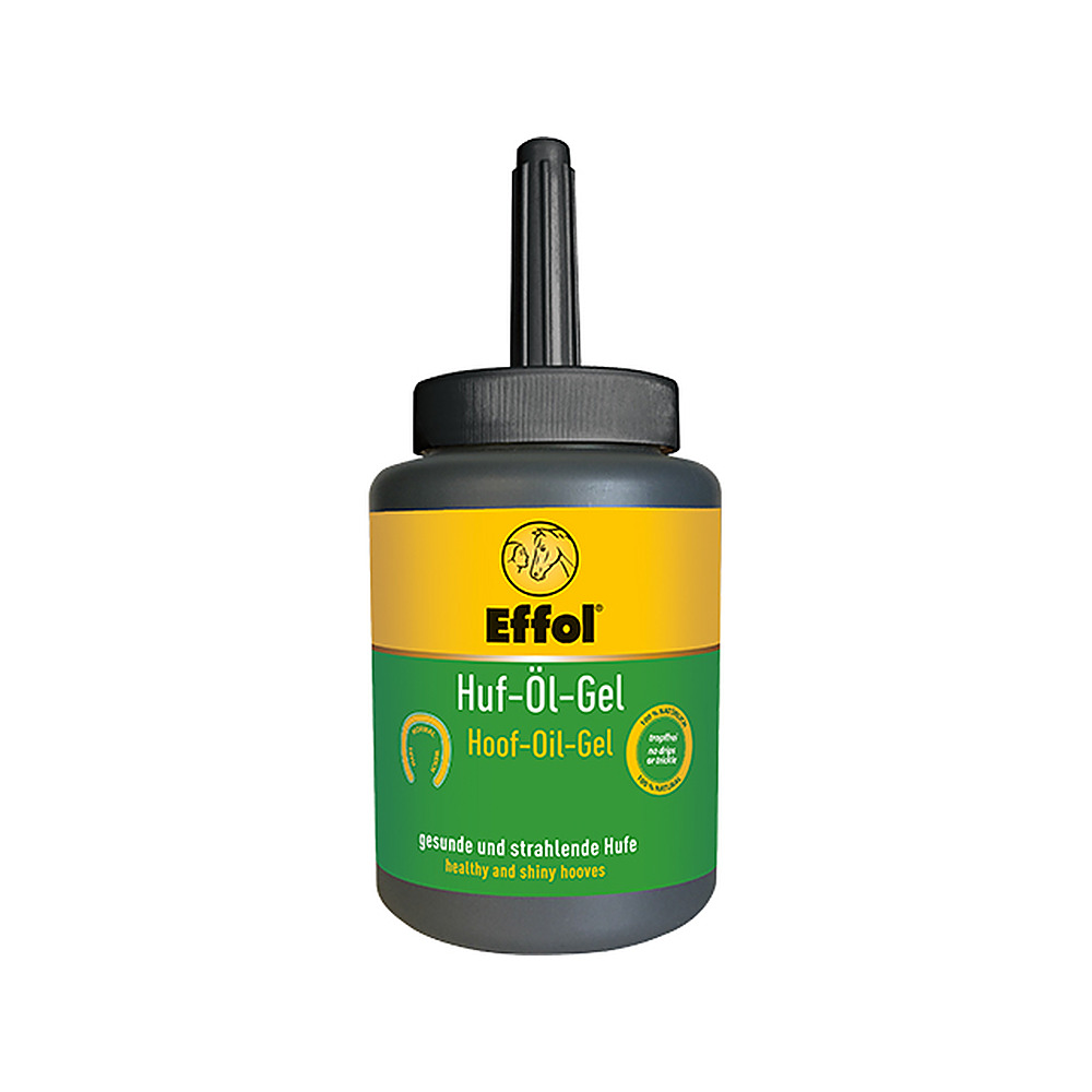 Effol Huf-Öl-Gel mit Pinsel schwarz