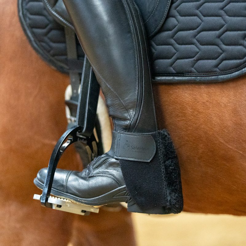 Kavalkade Sporenschutz Safe-Heel Kunstfell