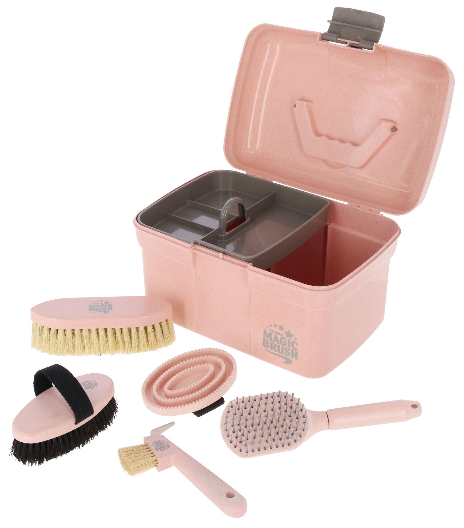 MagicBrush Putzbox Waterlily pastell-rosa gefüllt