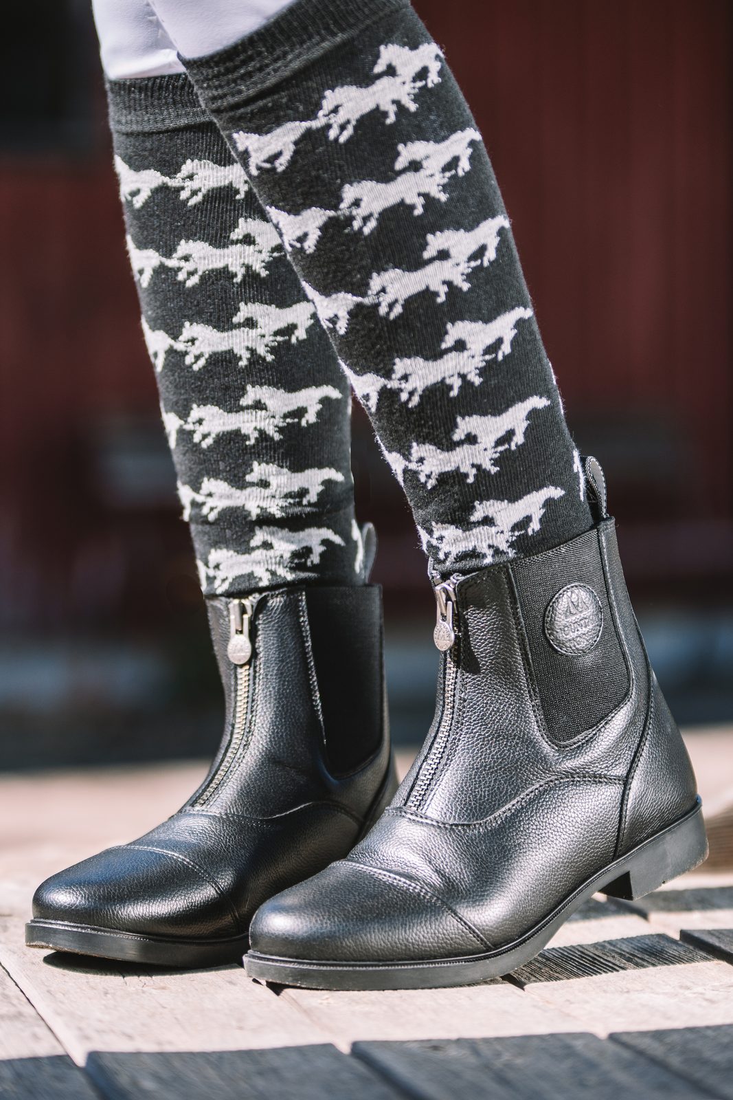 Mountain Horse Ragazza Stiefelette Kinder Zip Paddock