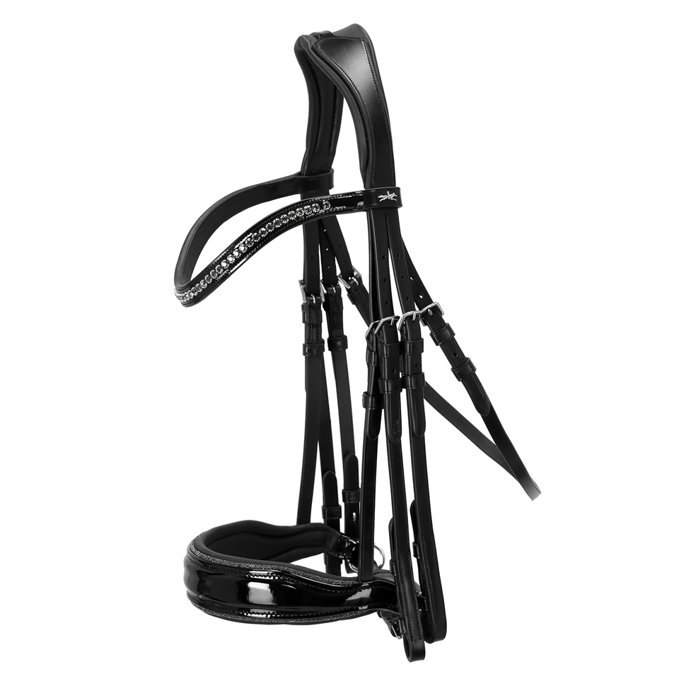 Schockemöhle Milan Glam Kandare black Lack