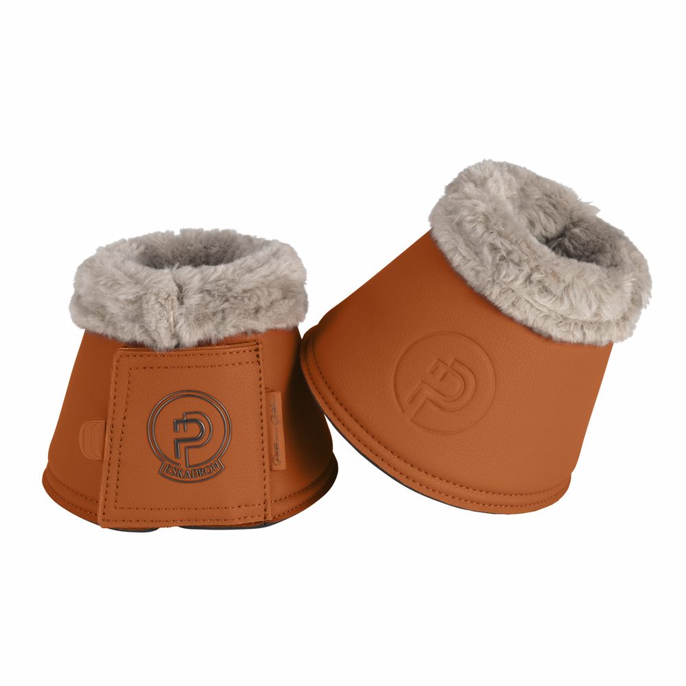 Eskadron Hufglocken Faux Leather Faux Fur Platinum S26