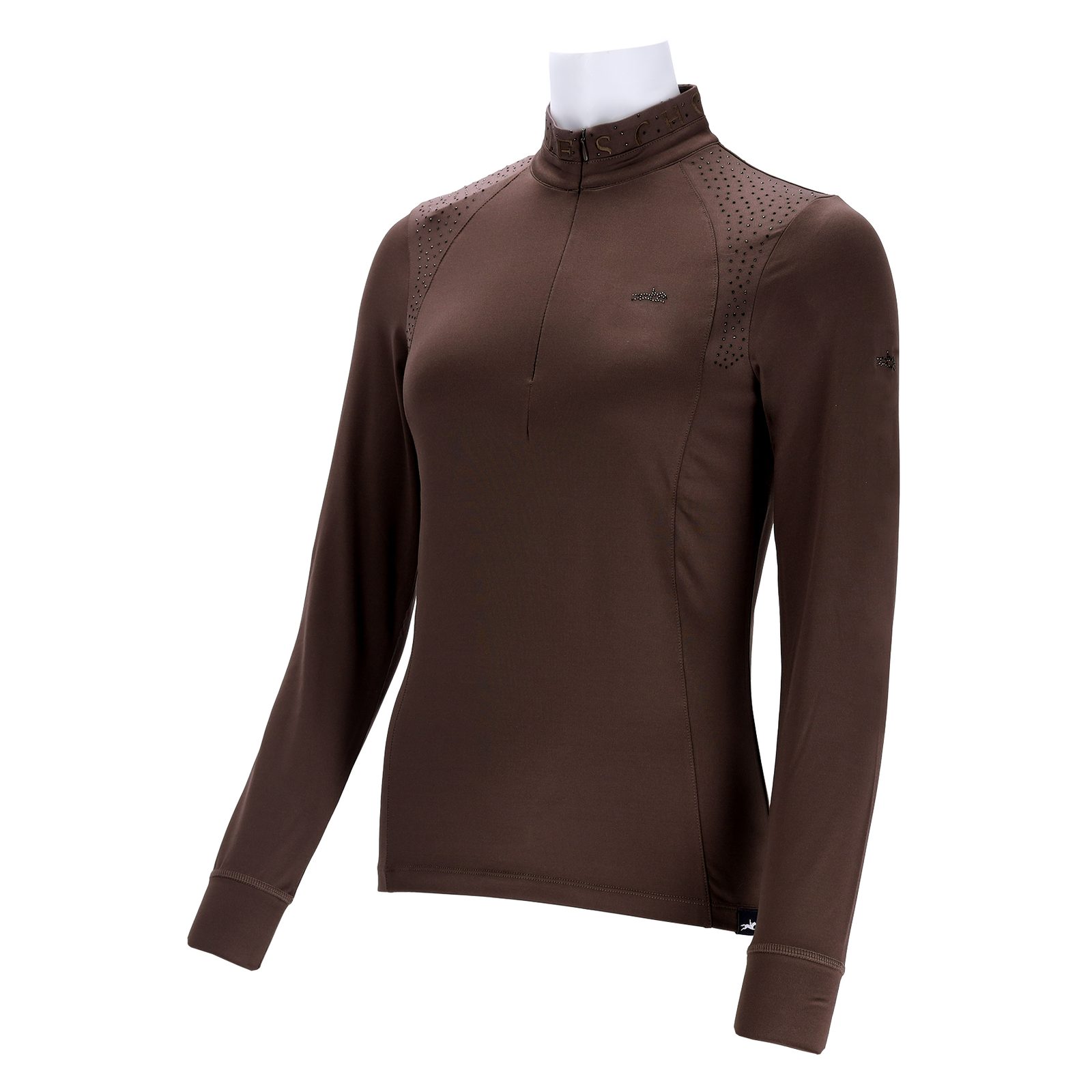 Schockemöhle Trainingsshirt SPAmamlia Style, mocca