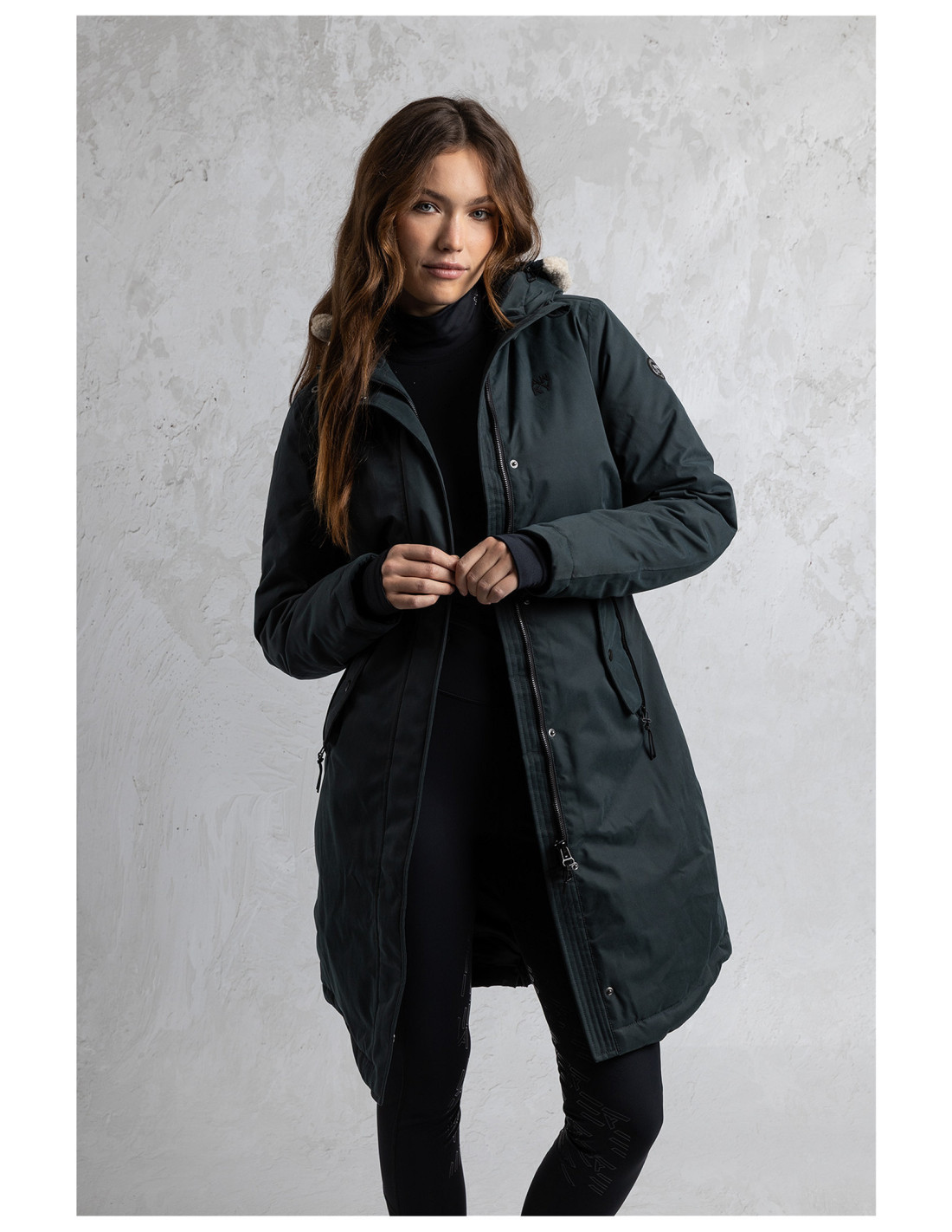 Anky Long Coat Mantel