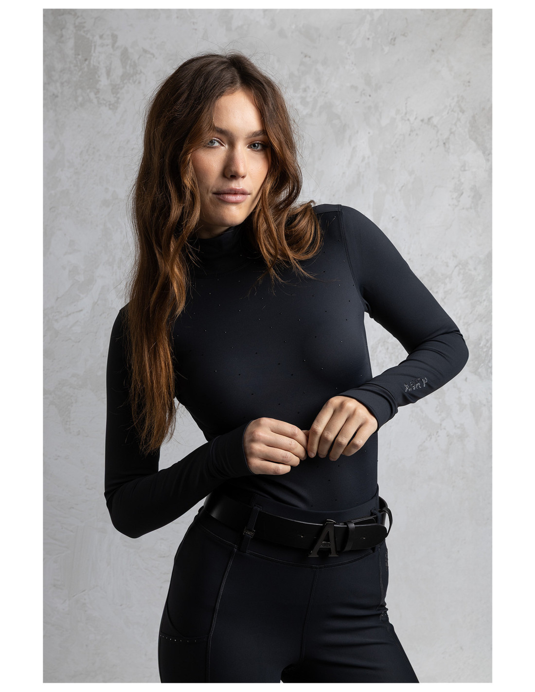 Anky Mockneck Shirt Funktionsshirt Langarm